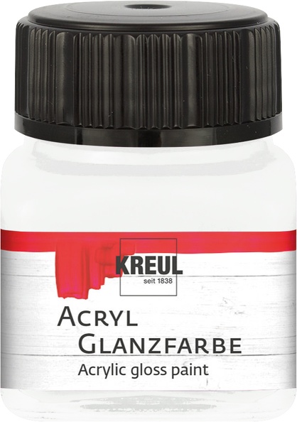 Acryl-Glanzlack (20ml) - Weiß