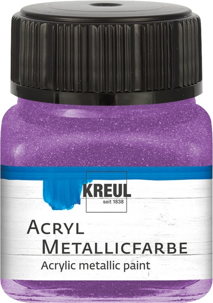 KREUL Acryl Metallicfarbe Flieder Gl. 20ml